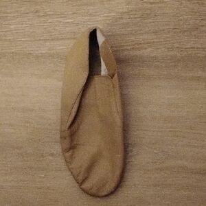 Tan Leather Slip-On Loafer